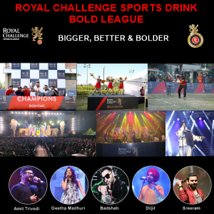 Royal Challenge Sports Drink Bold League 2.0